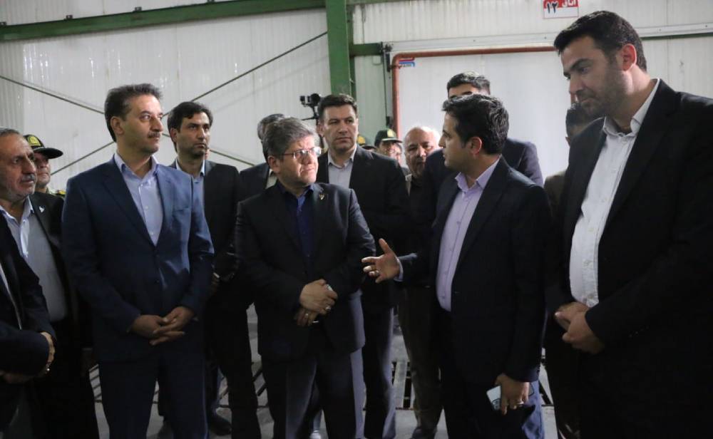  بازدید معاون وزیر راه و شهرسازی و مدیرعامل راه‌آهن ج. ا. ا از بندرخشک پیشگامان 