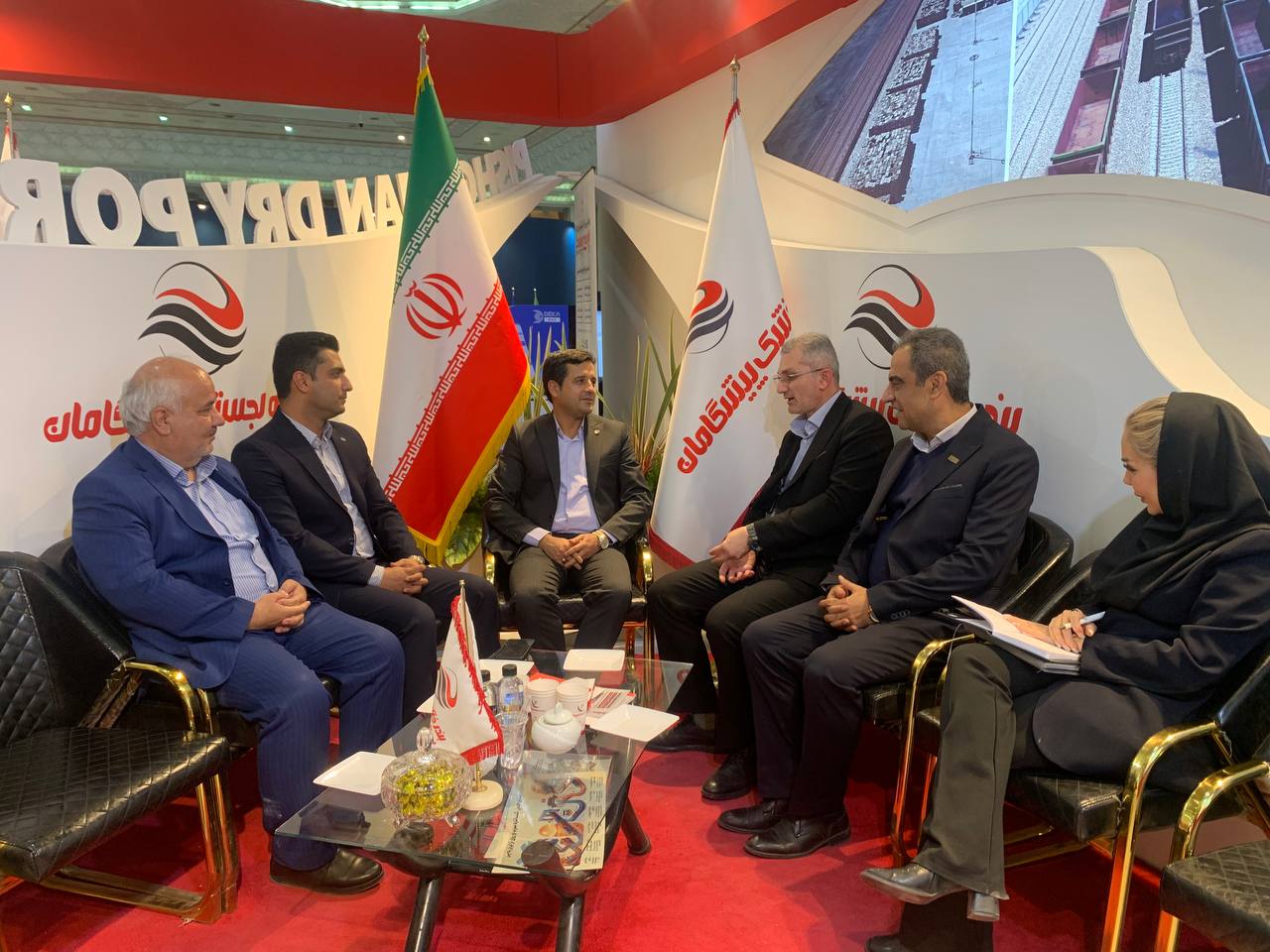 Photos | Pishgaman Dry Port at the 9th Transportation and Logistics Exhibition 