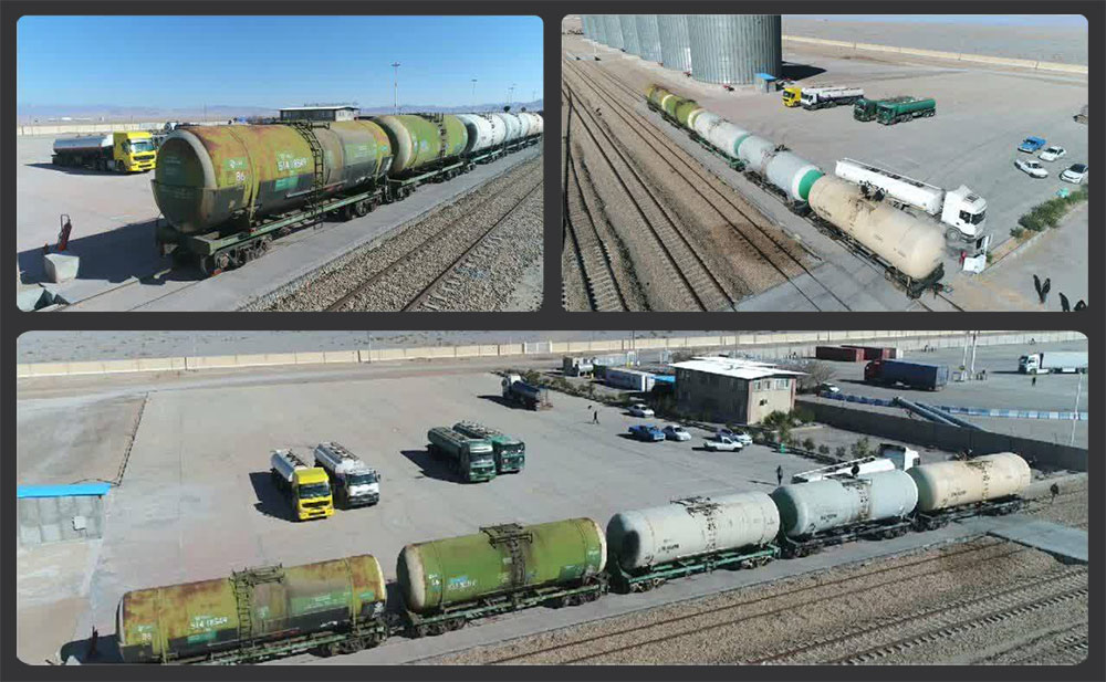 Commencement of Light Hydrocarbon Cargo Loading from Pishgaman Dry Port in Yazd to International Destinations 